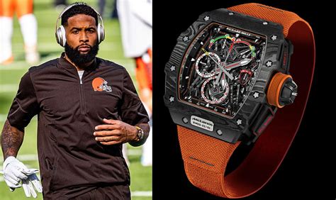 odell wearing richard mille|odell beckham richard mille watch.